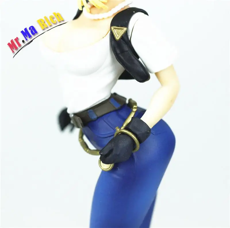 Android 18 лазурит Сексуальная 20 см ПВХ Новая фигурка коллекция игрушек аниме для