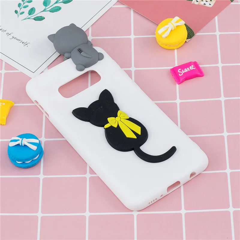 Чехол для samsung S10 Plus, чехол для samsung Galaxy S10 Lite S8 S9 Plus S7 Edge, 3D единорог, кукла, мягкий силиконовый чехол для телефона