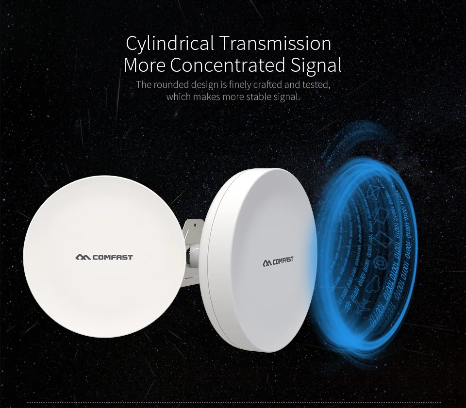 COMFAST Открытый CPE беспроводной повторитель Wi Fi маршрутизатор 300 Мбит/с мост для