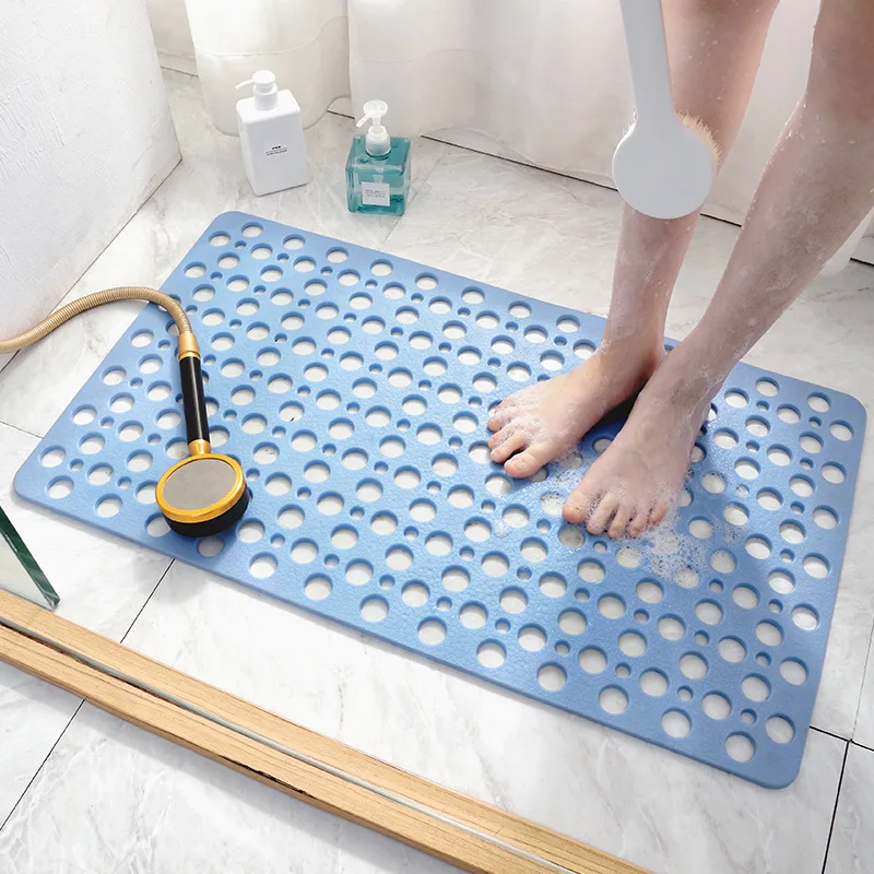 Keraiz Non Slip Suction Rubber Blocks Bathroom Washable Bath Toilet Door Mat 