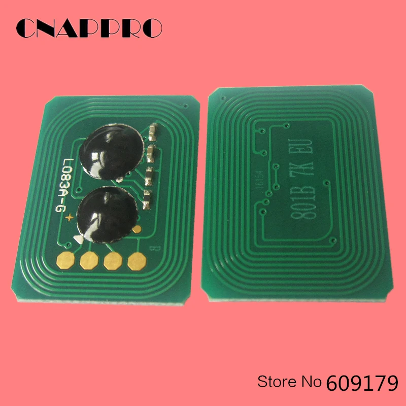 

4PCS ES8460 Toner Cartridge Chip For OKI Okidata ES 8460 44059232 44059231 44059230 44059229 Printer Powder Refill Reset Chips