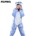 PXJYHCLПижама для взрослых детей с синим рисунком из аниме; Комбинезон для женщин и мужчин; Костюм для костюмированной вечеринки с животными; Комбинезоны для мальчиков и девочек; Домашняя одежда
