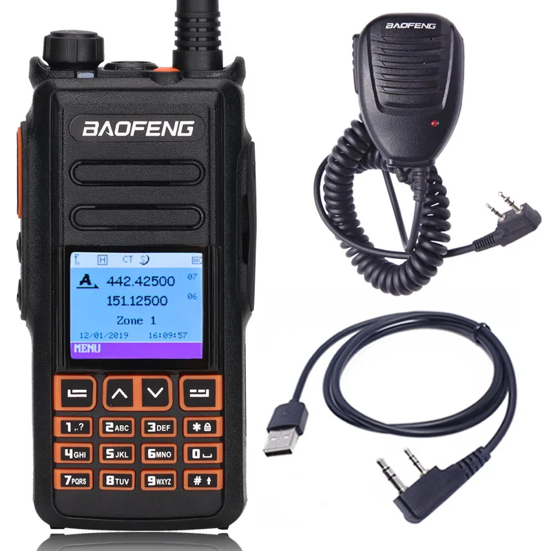 as pic show 1 Baofeng DM-X gps цифровой иди и болтай Walkie Talkie “иди и запись Dual Band Dual Time slot уровня 1 и 2 Tier II DMR цифровой/аналоговый обновление DM-1702 - Цвет: as pic show 1