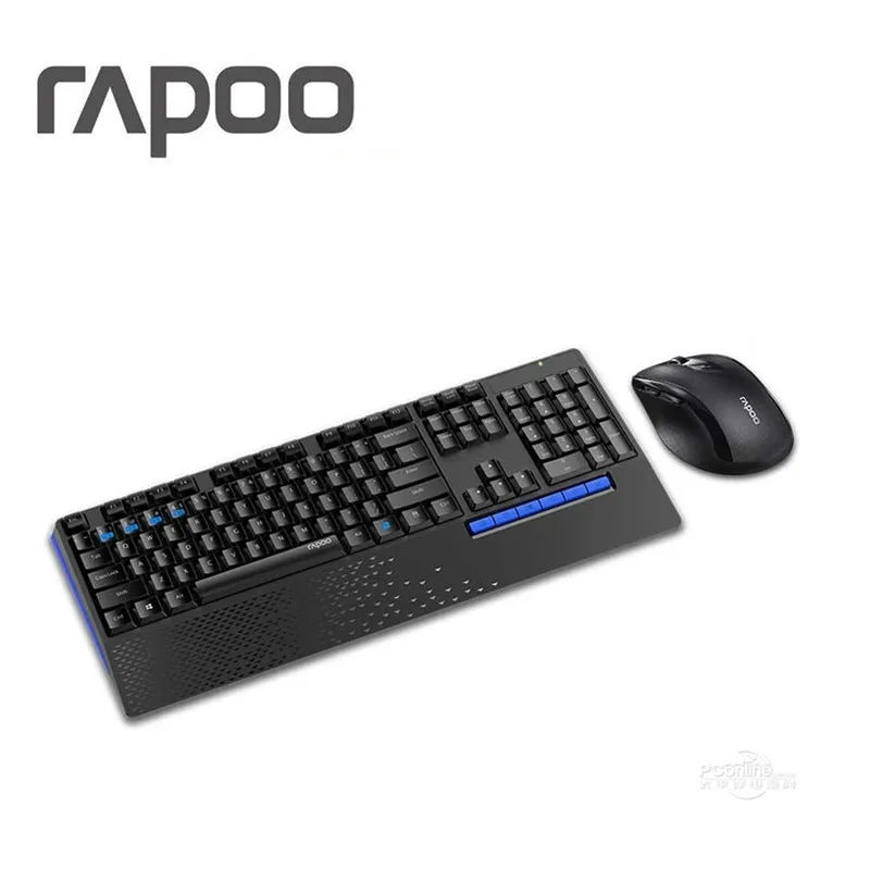 Новинка Rapoo 8300T многорежимная Бесшумная Беспроводная клавиатура мышь Combos Bluetooth 3