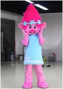 Новый хит костюм талисмана троллей тролли полный наряд для взрослых парад