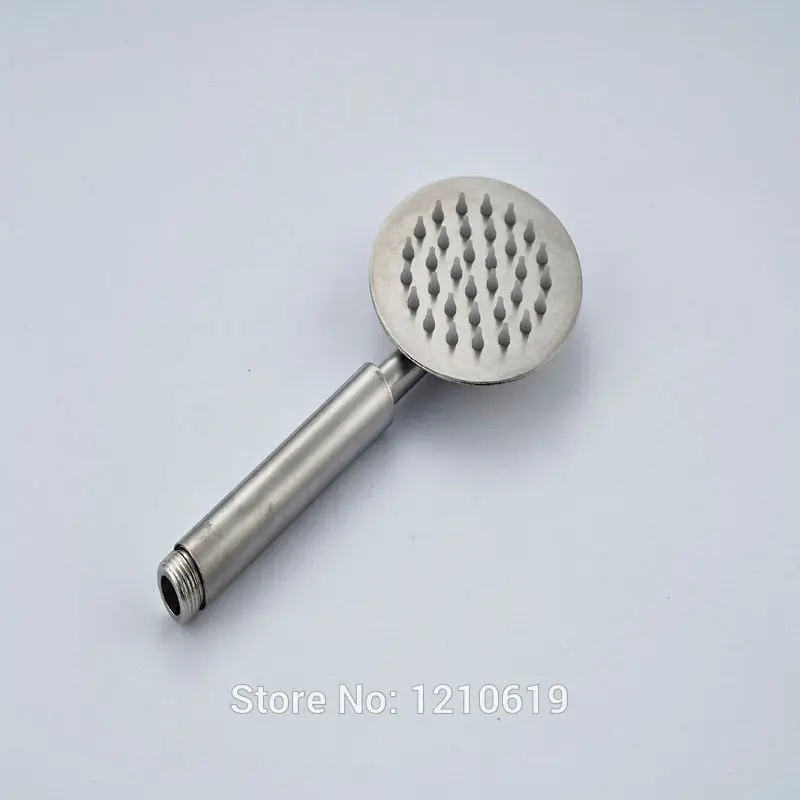 Новое поступление латунная ручная Лейка для душа никель Матовый замена ручной