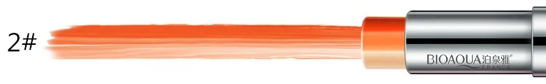 gradient lipstick Lasting три Цвет обесцвечивание губная помада матовая Губная Макияж Бальзамы для губ Увлажняющий косметика тинт для губ Губная помада матовая блеск для губ увлажняющий женская помада - Цвет: 2