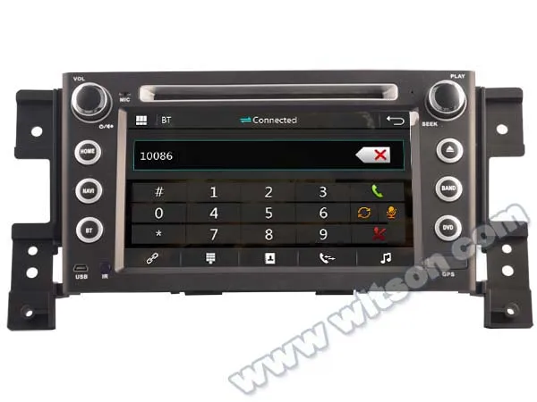 Специальный автомобильный DVD плеер 7 дюймов для Suzuki Grand Vitara 2005 2015 с поддержкой