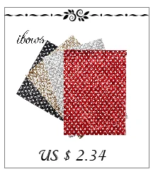 IBOWS 22*30 см, искусственная кожа, ткань, аксессуары для DIY блестящей ткани ярких Бумага бант ткань для ручной работы в стиле пэчворк Материал