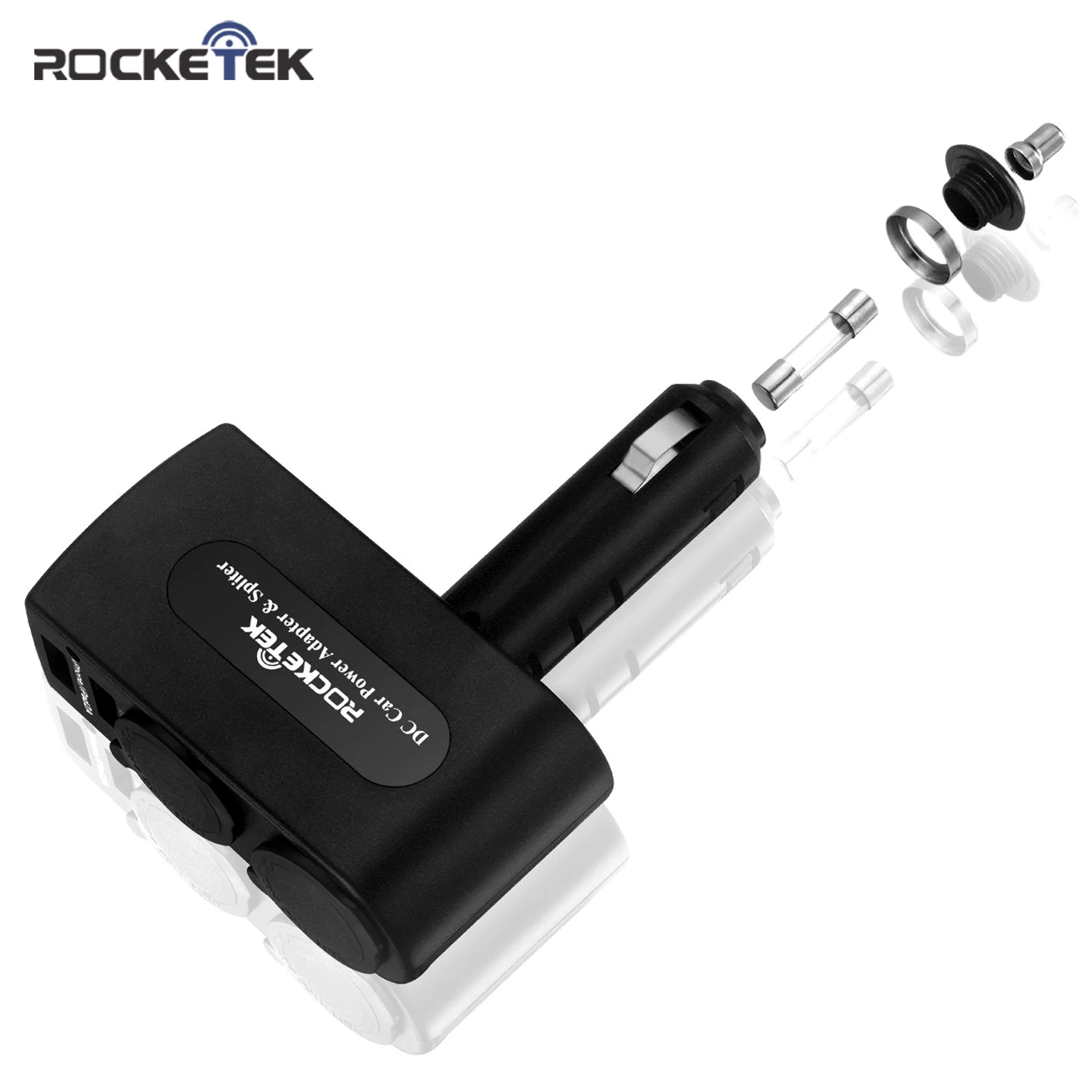 Rocketek Мульти usb Автомобильное зарядное устройство smart ic 2 USB 3.1A автомобильный