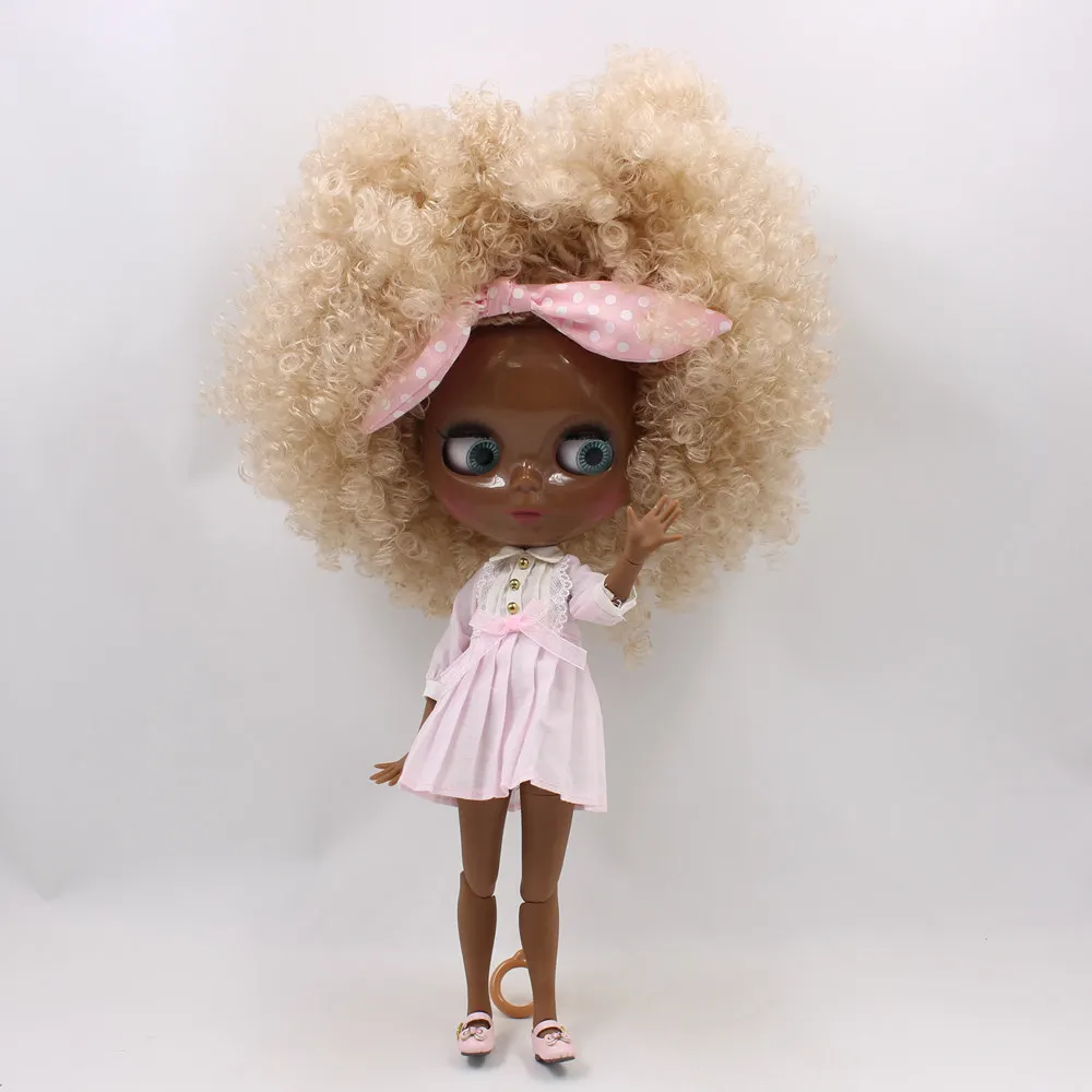 Супер черный оттенок кожи ICY DBS Blyth самое темное тело для суставов 1/6 30 см bjd dolls280QE337