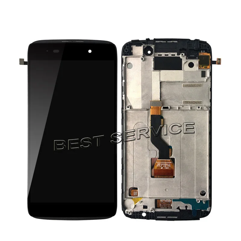 ЖК дисплей с дигитайзером сенсорного экрана в сборе для Alcatel One Touch Idol 3 OT6039 6039