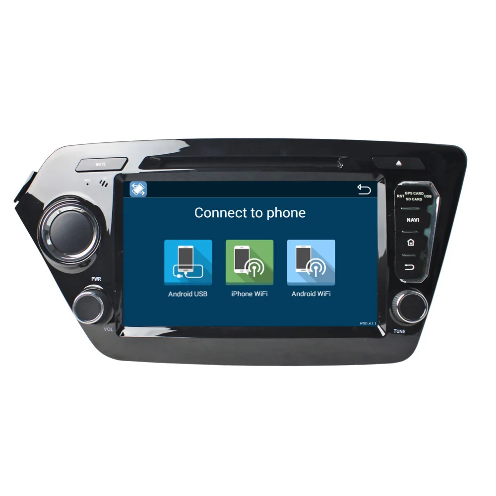 Android 7.1 Car Stereo Radio GPS Sat Nav 3G CD player MP3 Bluetooth HDMI Multimedia Player FOR KIA K2 RIO | Автомобили и
