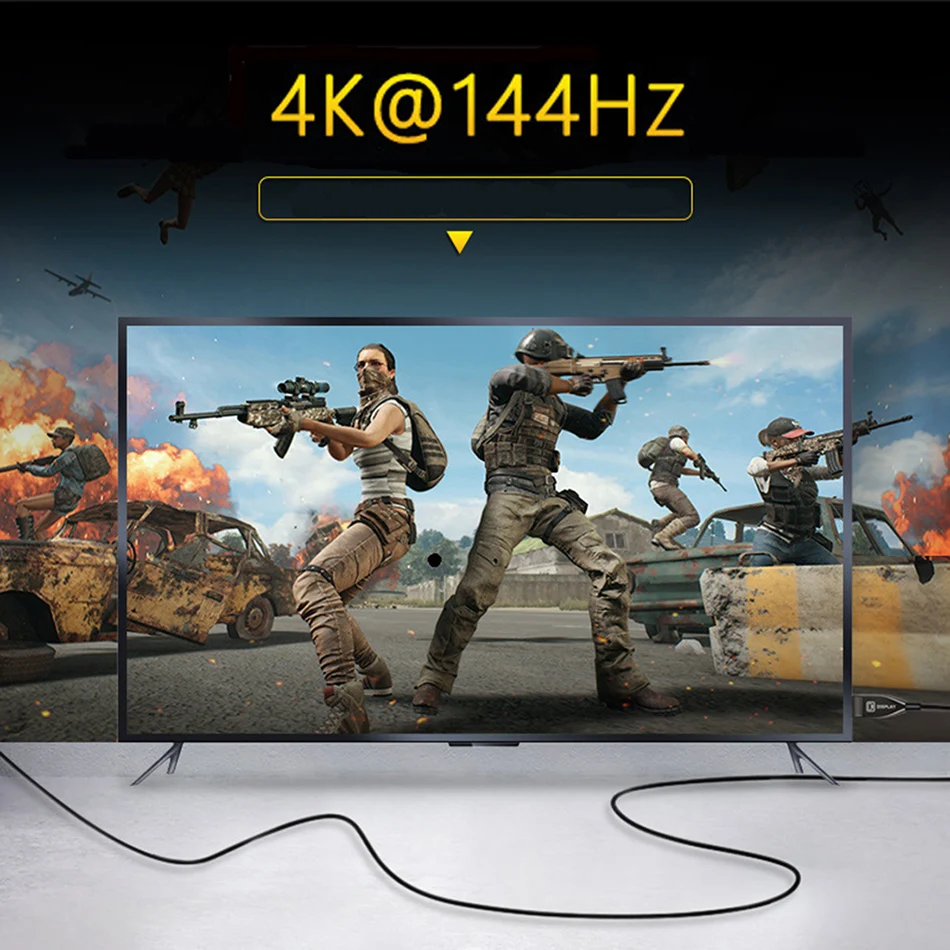 Волоконно оптический Displayport (DP) для ( DP ) 32 Гбит/с высокоскоростной 8k 60 Гц 4k 144 1 4