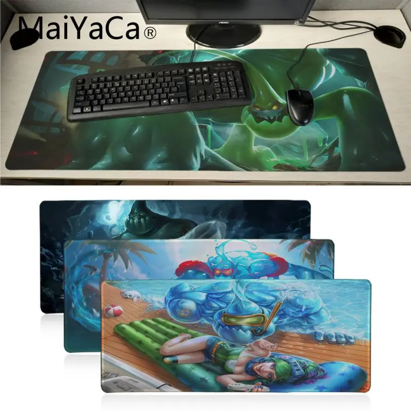 

Maiyaca New Designs zac league of legends Office Mice Gamer Soft Mouse Pad BIG SIZE Rubber PC Computer Gaming mousepad desk pad