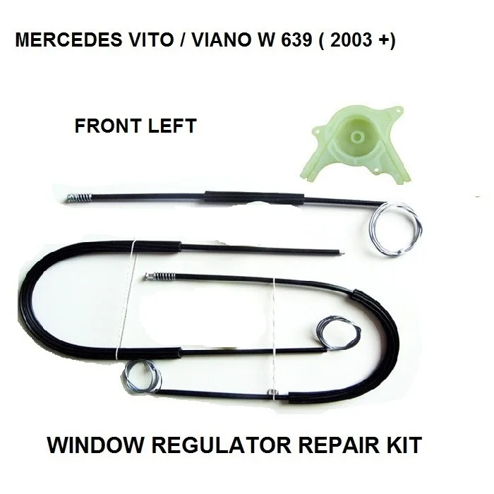 

FOR MERCEDES VITO / VIANO W 639 WINDOW REGULATOR REPAIR KIT FRONT-LEFT FROM 2003