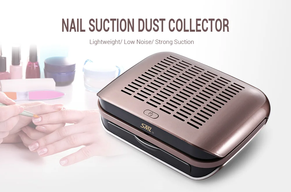 

68W Strong Power Nail Suction Dust Collector Nail Dust Collector Vacuum Cleaner Nail Fan Art Salon manicure machine