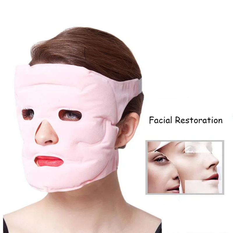

Tourmaline Magnetic Therapy Mask Anti Wrinkle Face Lift Massager Moisturizing Gel Mask Facial Skin Tightening Firming Care Tool