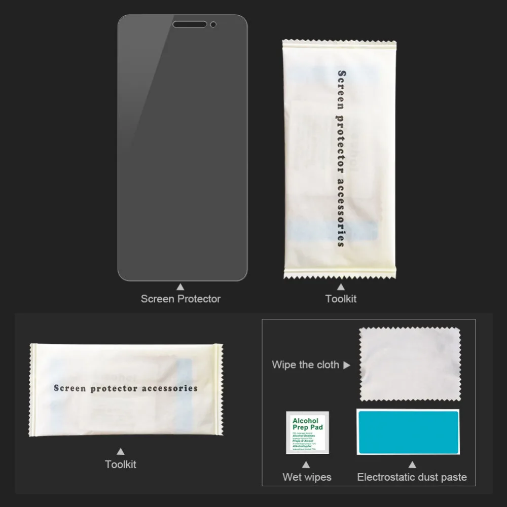 Ультратонкое закаленное стекло для Xiaomi Redmi Note 3 4 4X чехол 3s Pro Защита экрана Xaiomi Mi5 Mi6