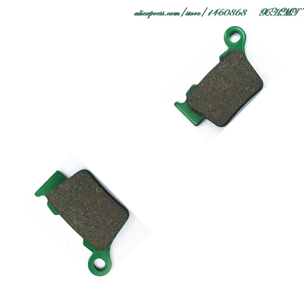 Тормозные колодки для мотоциклов Ktm SX Exc шесть дней 125 250 300 450 2011 2012 2013 /Exc шесть дней 500 2012 и выше - Цвет: Carbon Rear Pads