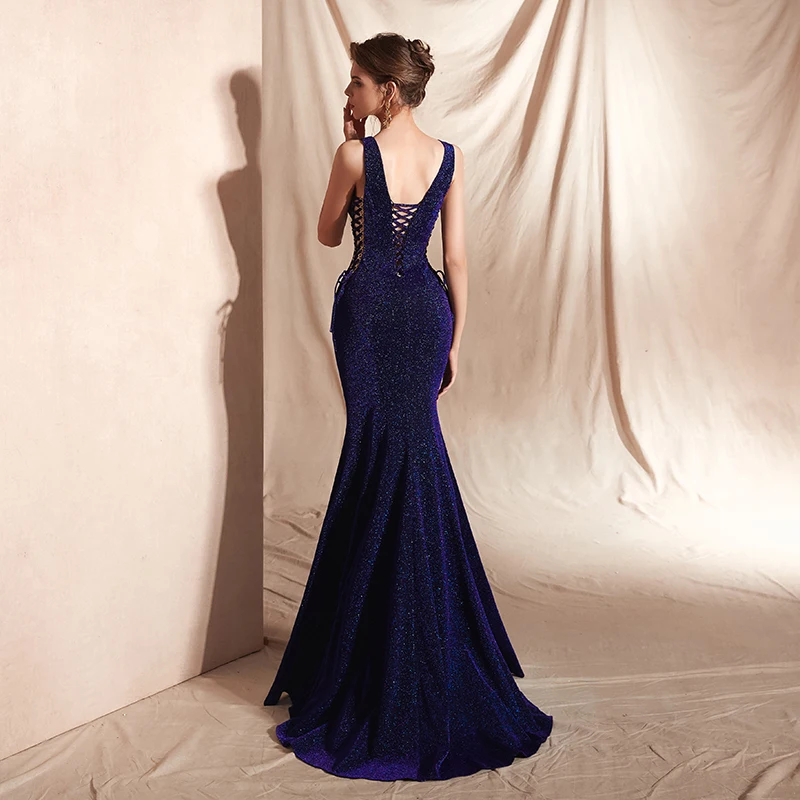 Женское вечернее платье с глубоким v-образным вырезом Forevergracedress Русалочки со