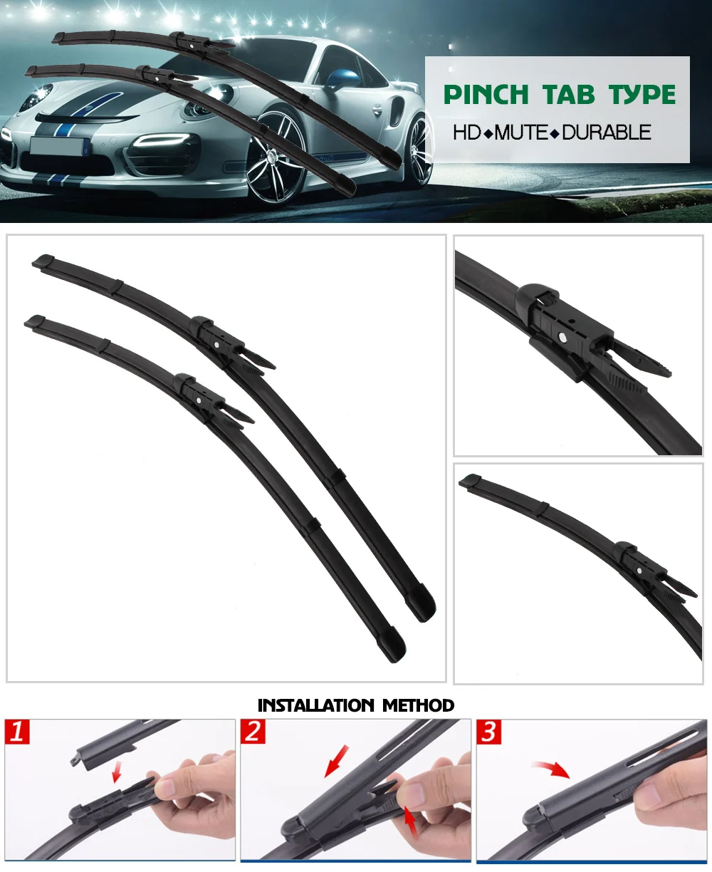 BEMOST стеклоочистителей резиновая для Ford Taurus 2008 2009 2010 2011 2012 2013 Fit кнопка/ щепотка вкладке руки укладки