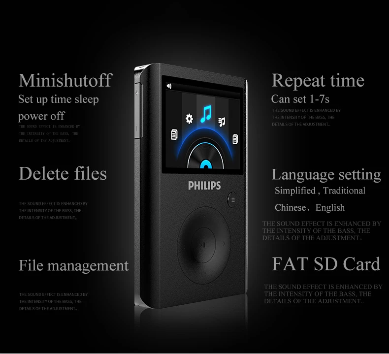 PHILIPS SA8232 DSD 32G MP3 плеер Bluetooth Hi-Fi плеера двухъядерный Процессор поставляются с тремя кожаный чехол бесплатно