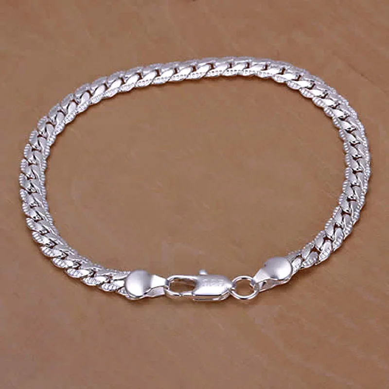 

2018 Original New Fashion Link Chain Copper Bracelet Men Rose Gold Link Chain Bracelet For Women Jewelry Female Gift