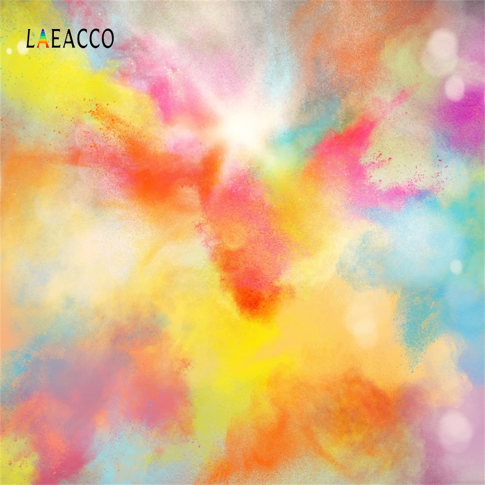

Laeacco Акварельная живопись Bokeh Фэнтези, узор, обои, детские фотографии, фоны, фотографии для фотостудии