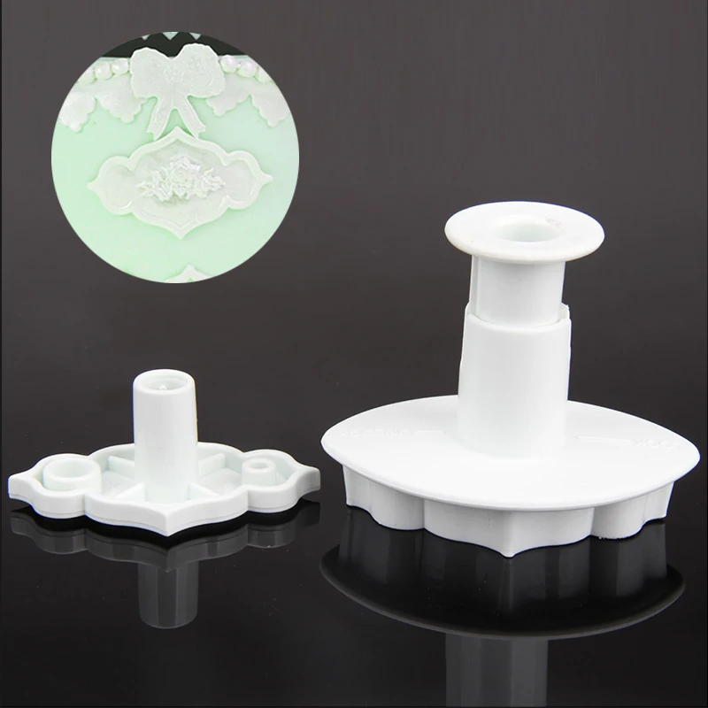 Роза цветок тиснение Весенняя печать вырезанные торты фотоформа для печенья