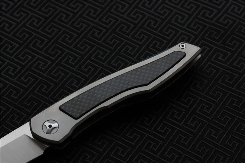 MIKER поршень отдельно с шариковым подшипником TC4 + ручка из углеродного волокна S35vn