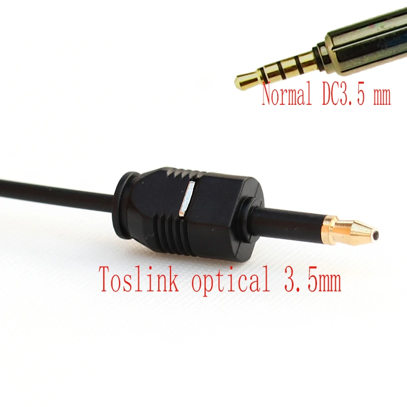 Волоконно оптический Toslink od2.0мм диаметр квадрата до 3 5 мм для ПК ТВ DVD 2 м м|optical