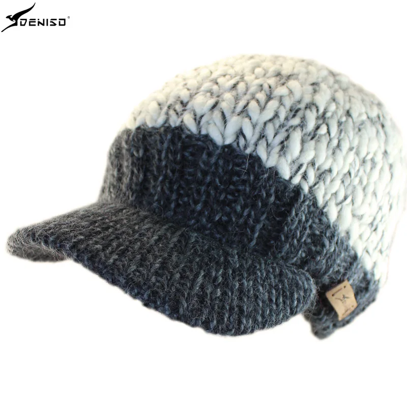 Денисовича детьми корейской зимняя шапка женский вязаная кепка 1171 | Тематическая