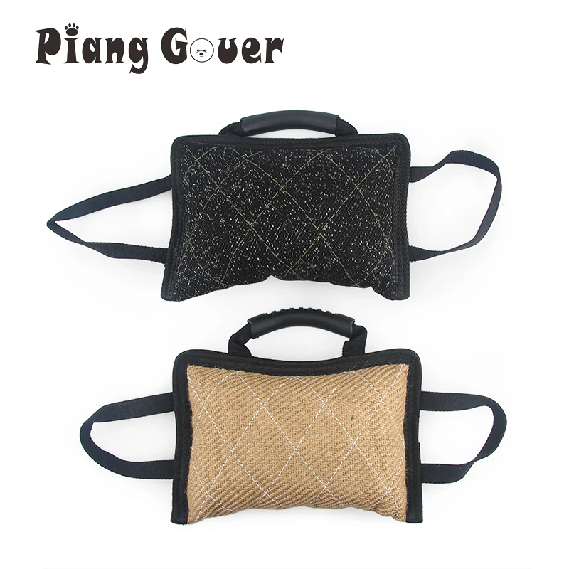 Прочная тренировочная игрушка для маленьких собак льняная подушка