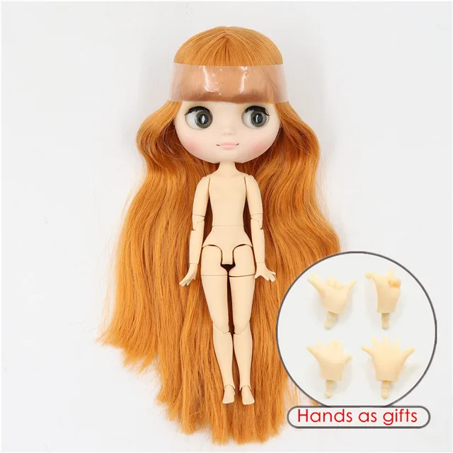 Фабрика blyth middie кукла 1/8 bjd 20 см матовое лицо шарнирное тело милая игрушка подарок для девочки - Цвет: matte face H
