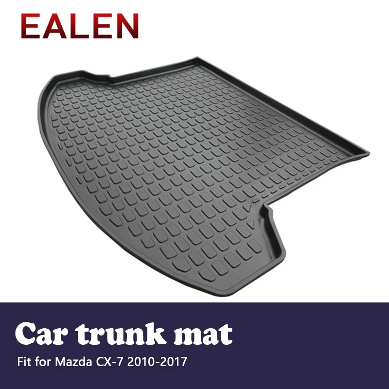 EALEN For Mazda CX-7 2010 2011 2012 2013 2014 2015 2016 2017 Boot Liner Anti-slip mat Accessories 1Set Car Cargo rear trunk mat