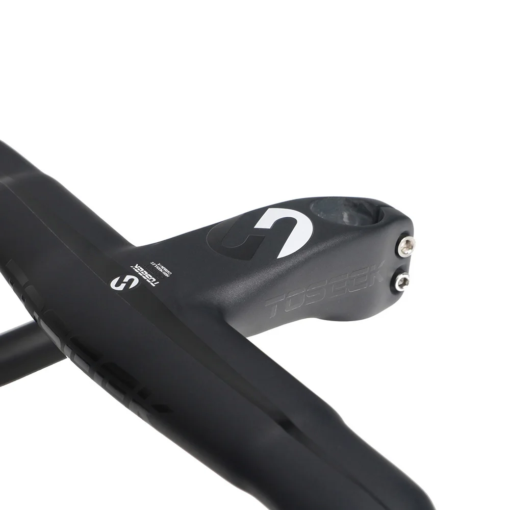 TOSEEK Ultralight 300g полностью углеродный руль для шоссейного велосипеда