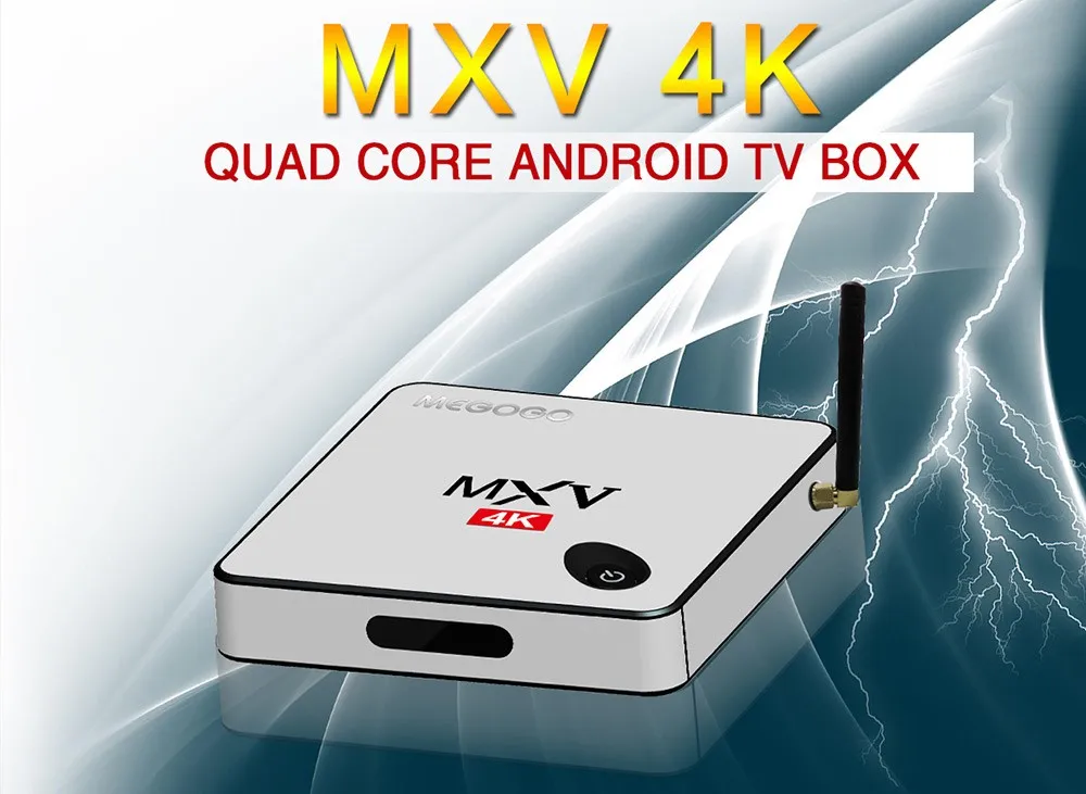 MEGOGO MXV 4 К IP-TV Box Android 5.1 S905 1 ГБ DDR3 8 FLASH 2.4 Г WI-FI 1000 М ЛАН Set Top | Электроника