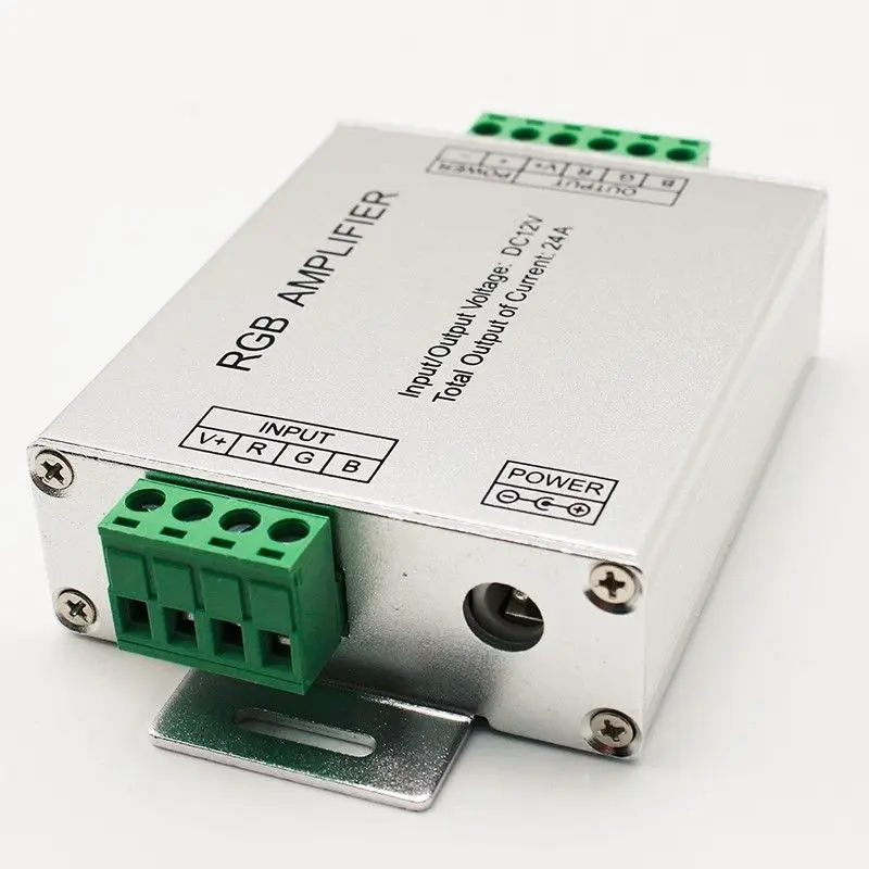 20 м 5050 RGB светодиодный светильник IP20 + 18A сенсорный контроллер усилитель Мощность
