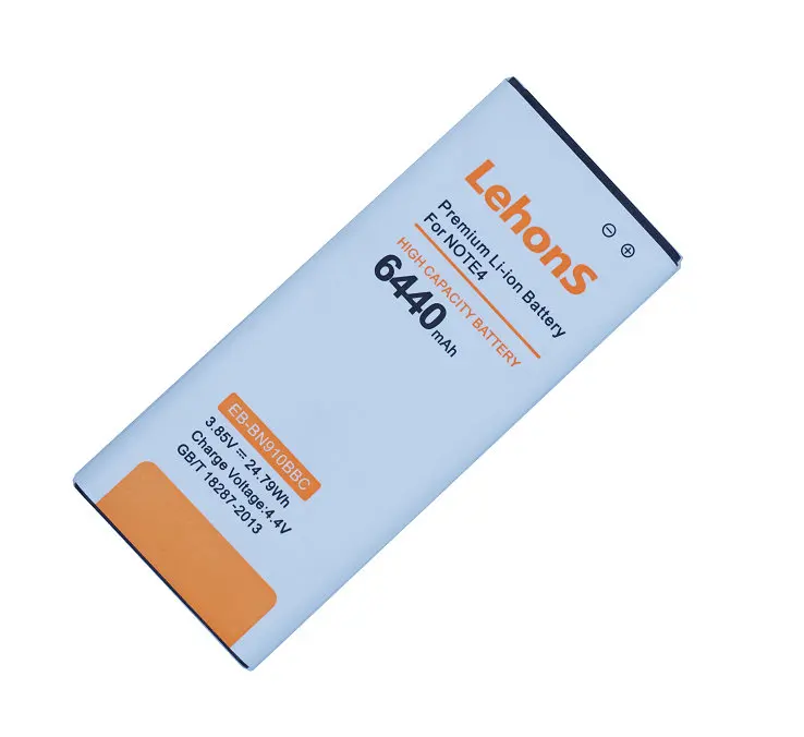 LehonS 2x6440mAh/24 79 W EB BN910BBE запасной Расширенный аккумулятор + 2x черный чехол для Samsung