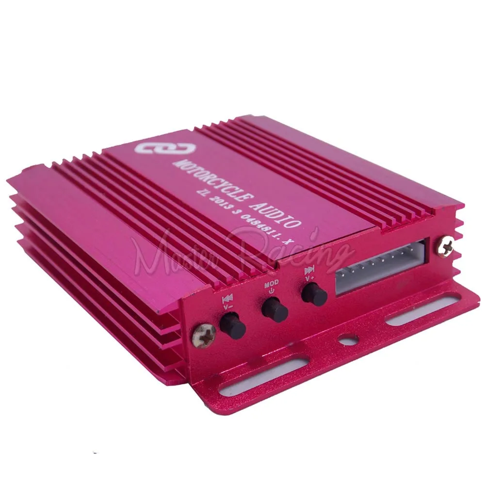 Мотоцикл аудио Радио Bluetooth плеер карты памяти USB FM MP3 Динамик стерео Moto