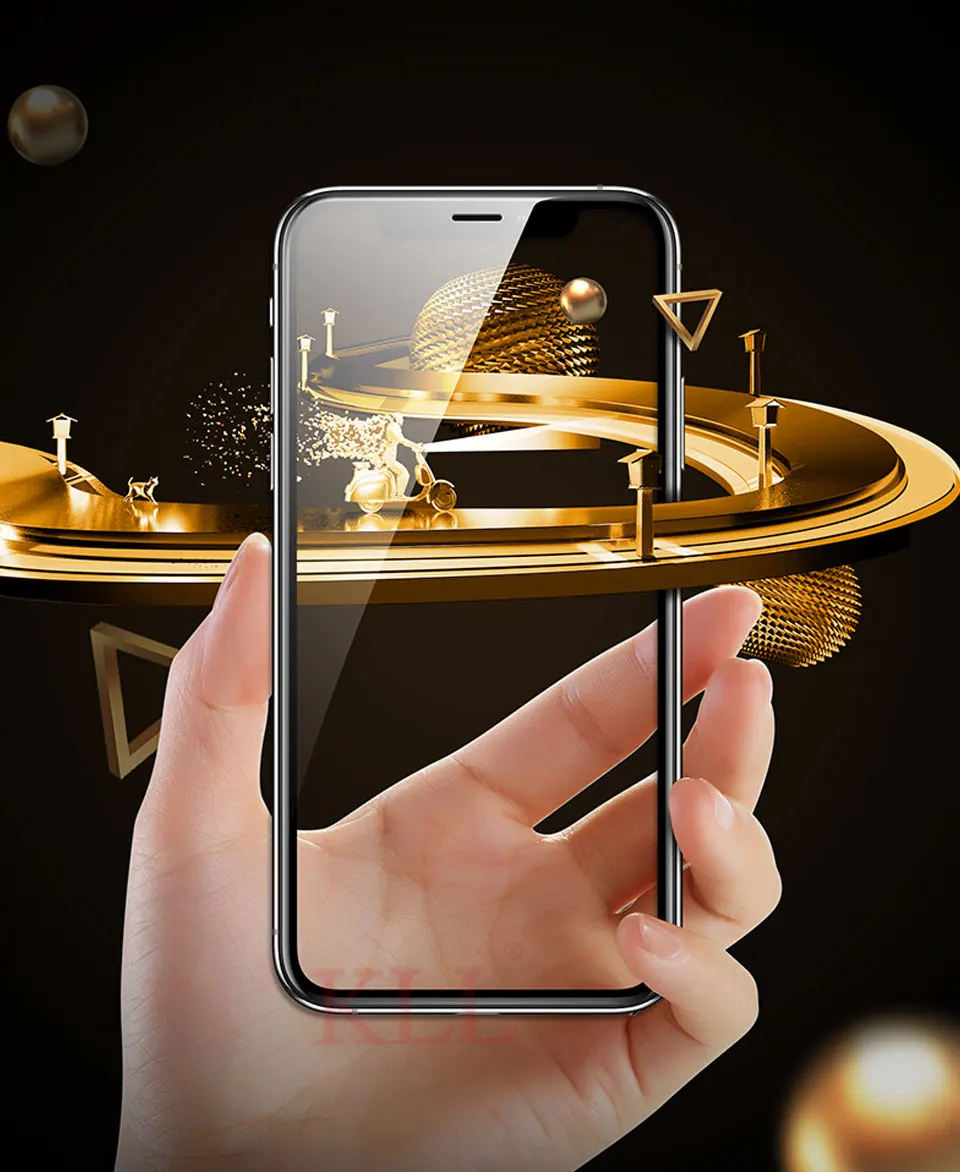 28D изогнутое холодное резное закаленное стекло для iPhone XS MAX X XR 10H полное покрытие Защита экрана для iPhone 6 6s 7 8 Plus стекло