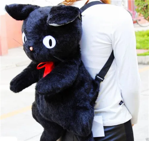 Женский студийный рюкзак Ghibli Black Cat jiji Kiki's Delivery Service плюшевая сумка 70 см 45