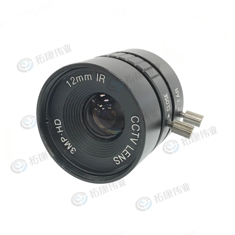 12 мм 1/1. 8 &quot3MP руководство CCTV Объектив CS крепление для ip камеры|Запчасти CCTV| |
