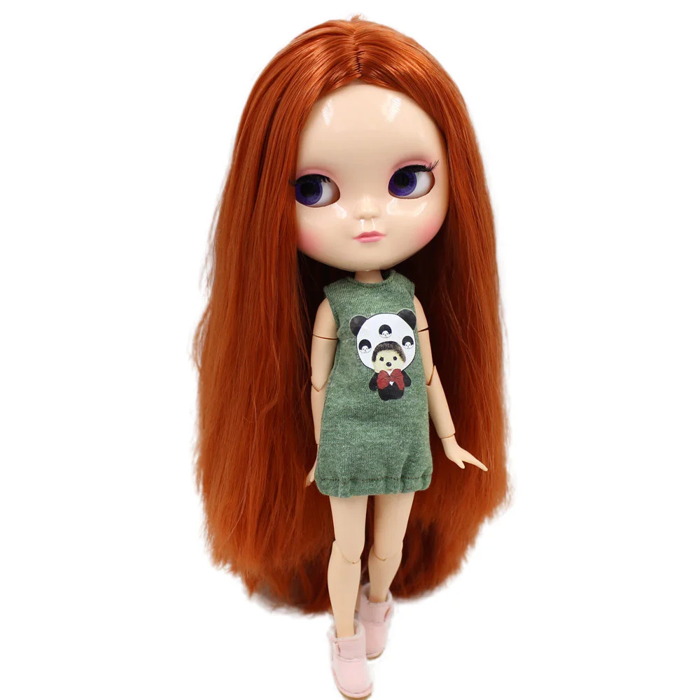 

ICY DBS Doll Series No.BL232 Red Brown hair with makeup Azone S JOINT body ob24 anime girl