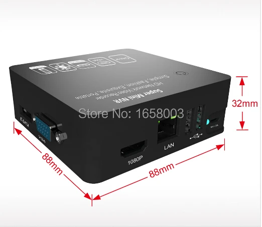 8ch 1080p мини NVR Поддержка ip камеры onvif стандартная камера RTSP wifi/3g p2p смартфон