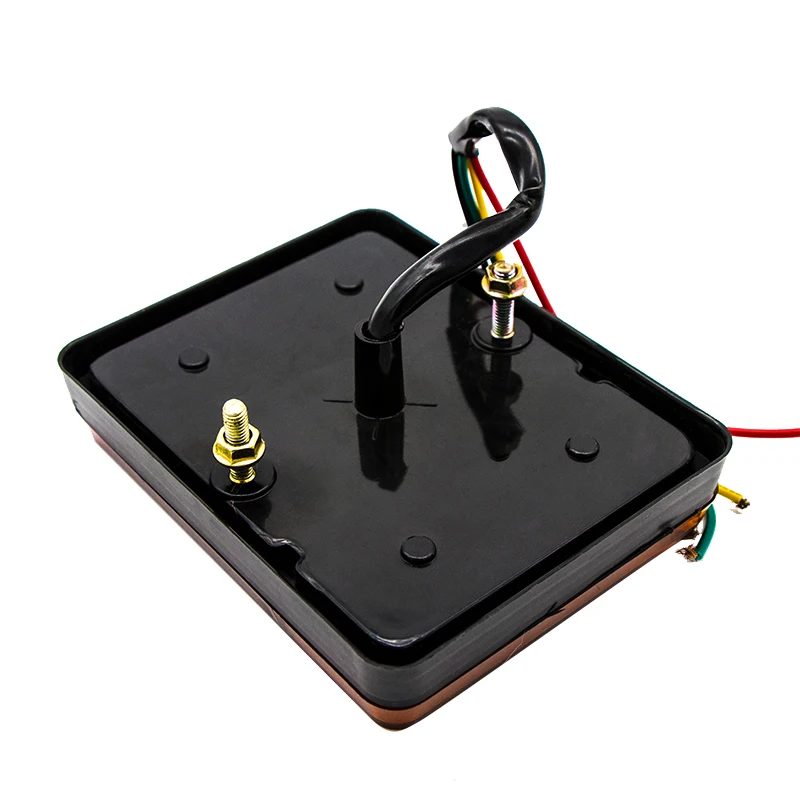 2 шт. DC12V автомобильный прицеп грузовик 8 светодиодный двухцветный Стоп задний тормозной индикатор светильник задний светильник s трейлер светодиодные фонари для грузовика
