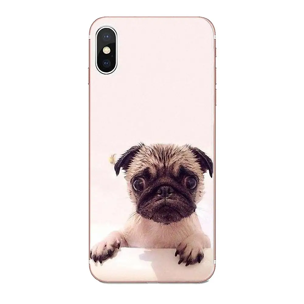 Puppies Cubs Dogs Пудель Мопс собачка для Sony Xperia Z Z1 Z2 Z3 Z4 Z5 compact Mini M2 M4 M5 T3 E3 E5 XA XA1 XZ Premium |