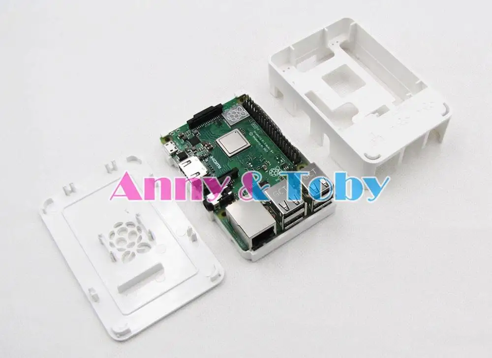 Модель B52: Официальный чехол Raspberry PI 3, Корпус Корпуса, пластиковая коробка Raspberry PI 3 Model B+ plus