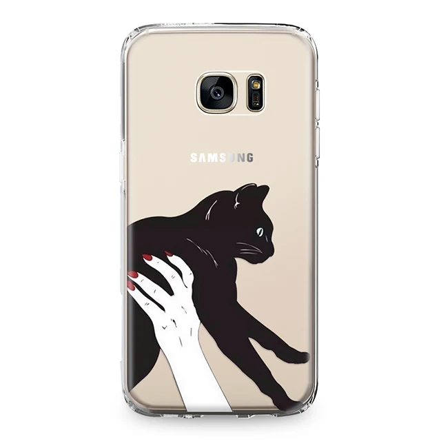 3706 Для samsung Galaxy S5 S6 S7 Edge S8 S9 S10 Plus S10e Note 4 5 8 9 силиконовый чехол для телефона мягкий чехол с рисунком кота котенка Тоторо - Цвет: 3706